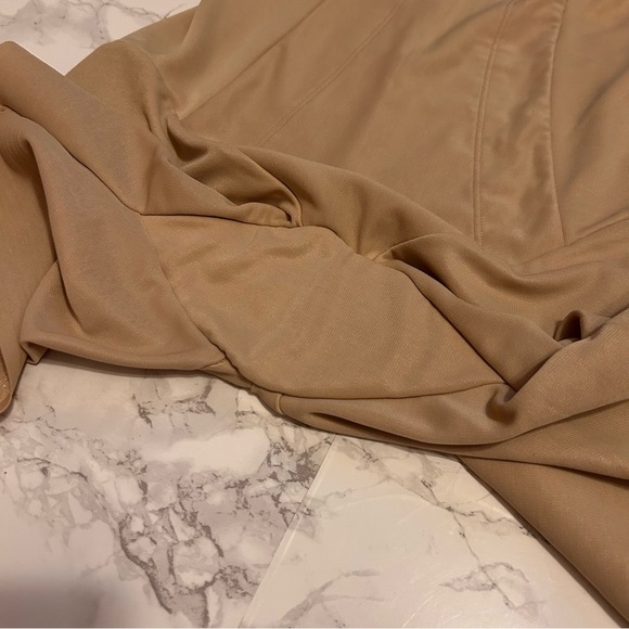 Miraclesuit Extra Firm Control High-Waist Thigh Slimmer Size XL Cream Beige - Picture 5 of 6